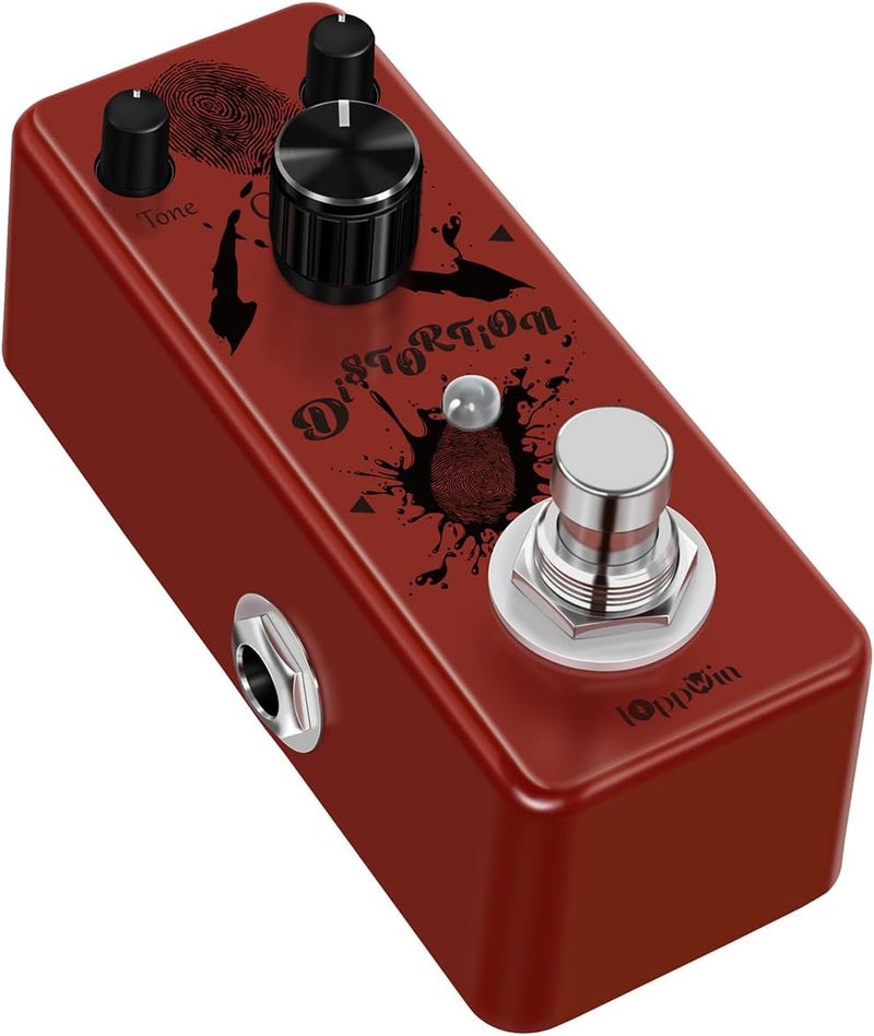 IOppWin BRITISH DIST Classic British Amplifier Distortion Pedal - High Gain, Metal Shell, True Bypass, Compact Design for Electric Guitar - Image 4
